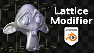 How to Use the Lattice Modifier in Blender Tutorial [upl. by Ahsaf]