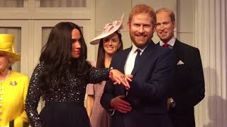 Prince Harry amp Meghan at Madam Tussaud’s London [upl. by Esor902]