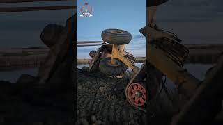 Tractor and Scraper Rescue Quick Recovery in Action [upl. by Aryk]