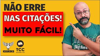 Citação de citação – apud – vai nas referências [upl. by Amsirahc]