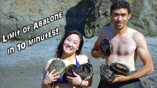 How to Catch 9 Inch Abalone in 2 Feet of Water [upl. by Cadell]