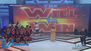 Wowowin ‘The Will to Win’ daily winner for the 10th monthly finals [upl. by Odrareg]