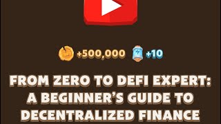 FROM ZERO TO DEFI EXPERT A BEGINNERS GUIDE TO DECENTRALIZED FINANCE MEMEFI New Video Code MEEMFI [upl. by Ahsyek]