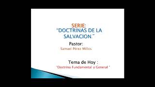 1 Doctrina Fundamental y General  Samuel Perez Millo [upl. by Anaxor]