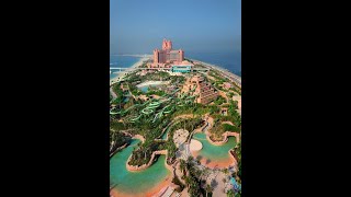 Aquaventure Waterpark  UAEs Wet and Wild Wonderland [upl. by Sirmons]