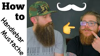 How to Handlebar Mustache [upl. by Airdnoed]