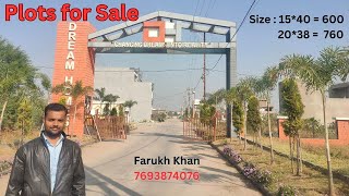 Dream Homes  Plots for Sale  Starting 24 Lakhs  Indore  Ujjain Road  Farukh Khan  7693874076 [upl. by Hallagan]