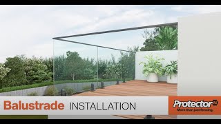 Glass Balustrade Installation [upl. by Emad999]