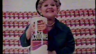 1977 ScotTowels Paper Towels quotMae Questelquot TV Commercial [upl. by Dacy]