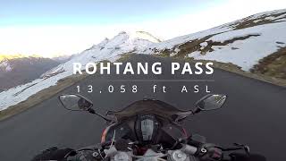 Surviving the Challenging Spiti Valley Roads on Two Wheels ep 16  Conquering ROHTANG PASS [upl. by Bengt]