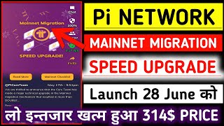 Pi Network New UpdatePi Network Open MainnetPi Coin Listing PricePi Mainnet Migration Updatepi [upl. by Llenej]