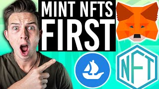 How To Mint a NFT Directly From a Smart Contract easiest method [upl. by Norat]