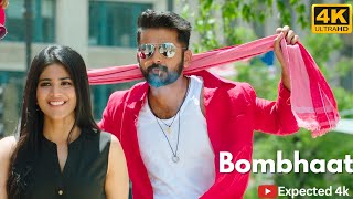 Bombhaat 4k Videosong  Lie  Nithiin Megha Akash  Mani Sharma  Hanu Raghavapudi [upl. by Ibob]