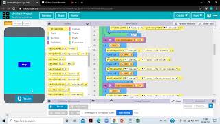 memory game app in applab codeorg 100 work [upl. by Akyssej402]