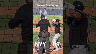 NYY prospect Jasson Domínguez is something special The kid keeps hitting He’s going to be a star [upl. by Mahala]