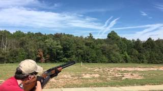 Skeet Shooting  Station 2 Double  Slow Motion 240fps [upl. by Sel170]