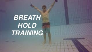 Underwater BreathHold amp Hypoxic Training with Weights  Apnea Workouts at Kings Park Pool Durban [upl. by Atikaj266]