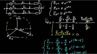 Tutorial N 50  Sistema trifase simmetrico ed equilibrato [upl. by Arrad]