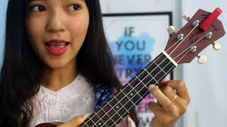 Hướng dẫn Ukulele Thuộc vị trí amp chuyển nhanh hợp âm G G Am F ll Tự học Ukulele [upl. by Acilejna104]