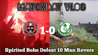 Bohemians 10 Shamrock Rovers  THE DUBLIN DERBY  Dalymount Park 🤯 [upl. by Farlie]