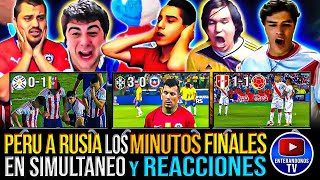 DRAMÁTICOS minutos FINALES para RUSIA 2018 en SIMULTANEO [upl. by Nealon388]