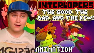 Interlopers The Good the Bad and the Kiwi Pt2  Full Collab Animation Movie  Reaction [upl. by Ydarb667]