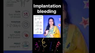 Implantation Bleeding  causes of bleeding during pregnancy  early pregnancy bleeding  pregnancy [upl. by Russom]