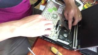 Keyboard Replace HP Elitebook 2540p Thay bàn phím Laptop [upl. by Alyworth]