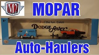 Unboxing M2 Machines AutoHaulers Mopar set [upl. by Rosario590]