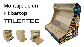 Unboxing y montaje de kit Bartop TALENTEC Tutorial DIY paso a paso [upl. by Nyrek]