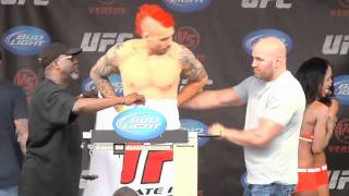 UFC Live 5 Weigh In Highlight Hardy vs Lytle [upl. by Thury]