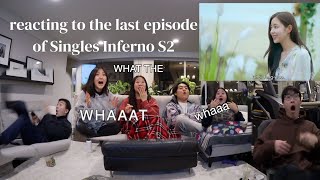 reacting to the last episode of Singles Inferno Season 2 Episode 10 SHOOK [upl. by Letsyrk]