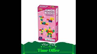 Junior Blocks  ‎Plastic  Educational Toys  3 Years [upl. by Hess]