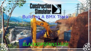 Construction Simulator 2022  Building A BMX Track [upl. by Sherlocke]