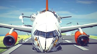 Emergency Landings 47 How survivable are they Besiege [upl. by Isacco]