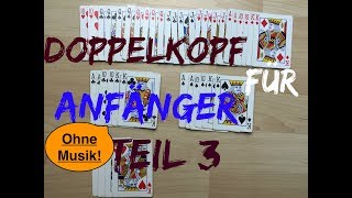 Doppelkopf lernen 3 Varianten ohne Musik [upl. by Nylasej882]