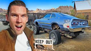 Exploring The FORGOTTEN Abandoned Cars DUMPED in the Desert [upl. by Fritts]