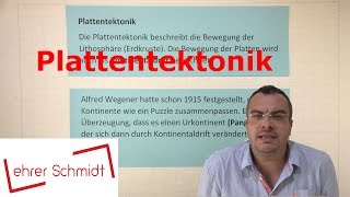 Plattentektonik  Einleitung und Begriffe  Erdkunde  Lehrerschmidt [upl. by Eirrol]