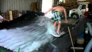 home made flowrider take 10WMV [upl. by Navanod]