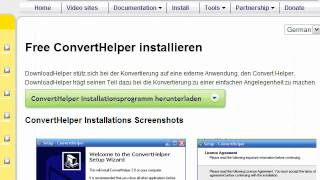 Videos herunterladen  Schritt 2 Konvertierungszusatz installieren [upl. by Herbst]