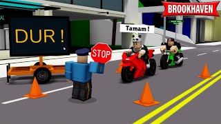 Trafik Kurallarına Uyarak Oynadık  Roblox Brookhaven [upl. by Linkoski]