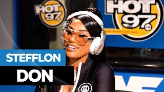 Stefflon Don Spits Bars For FUNK FLEX FREESTYLE REMIX [upl. by Zealand44]