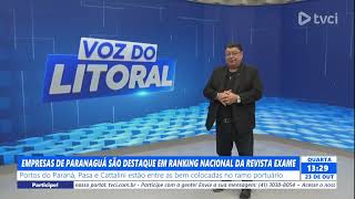 EMPRESAS DE PARANAGUÁ SÃO DESTAQUE EM RANKING NACIONAL DA REVISTA EXAME [upl. by Ayatan985]