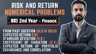 Risk and Return in Nepali  Chapter 4  BBS 2nd year Finance  TU Solution  Financial Management [upl. by Einnij]