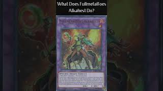 What Does Fullmetalfoes Alkahest Do Yugioh Cards Explained for Easy Deck Building [upl. by Jarad]