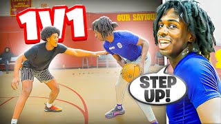 WE WENT AT IT I PLAYED 1V1 AGAINST NORTH CAROLINA COMMIT IAN JACKSON [upl. by Alisia]