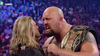 Big Show confronts Edge [upl. by Nnyloj490]