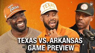 Rivalry Renewed Texas Returns to Arkansas  Can the Longhorns Avenge Their Last Loss  Fayetteville [upl. by Elurd]