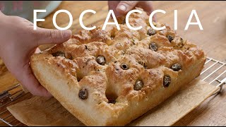 Golden Crust Fluffy Inside The Ultimate Focaccia Experience no knead required recipe [upl. by Warchaw]