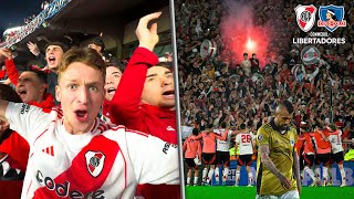 THE GREATEST ATMOSPHERE in SOUTH AMERICA  River Plate vs ColoColo [upl. by Alyss177]